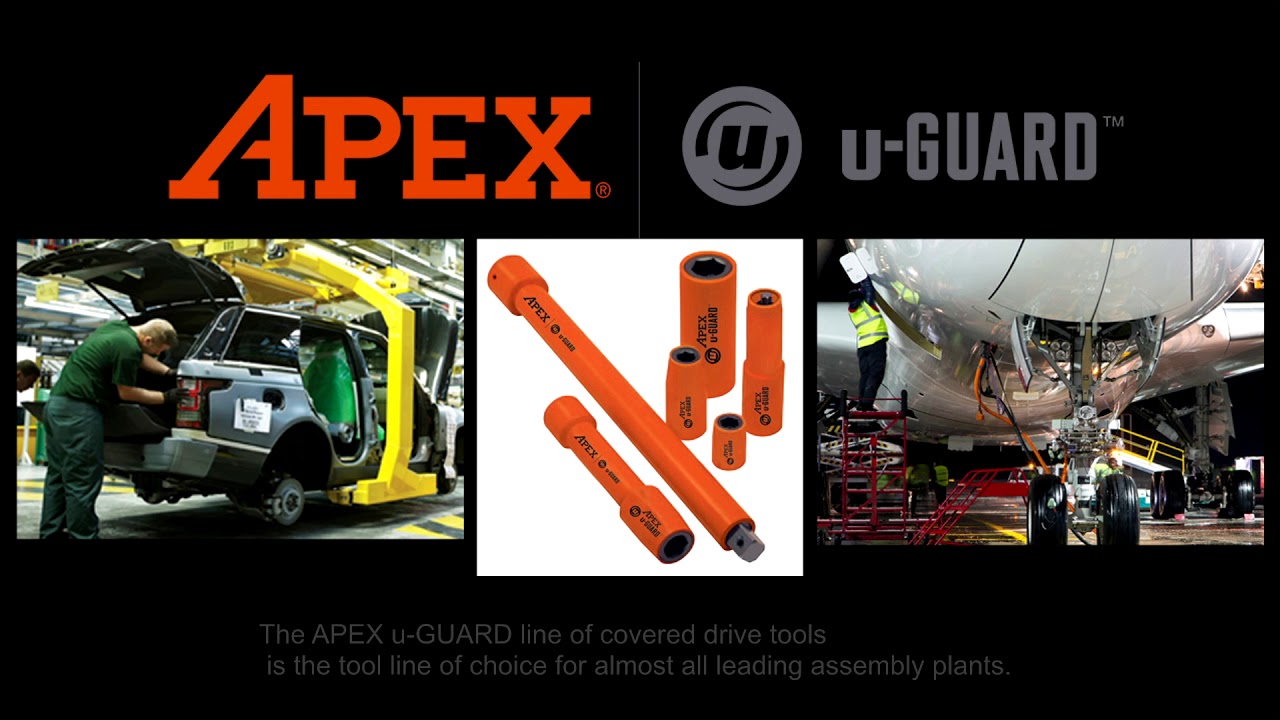 Apex&reg; u-Guard&trade; - Premium Safety and Anti-Mar Fastener Drive Tools