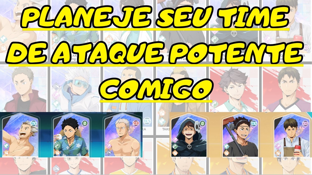 HAIKYU FLY HIGH - MEU PLANEJAMENTO PARA ATAQUE POTENTE