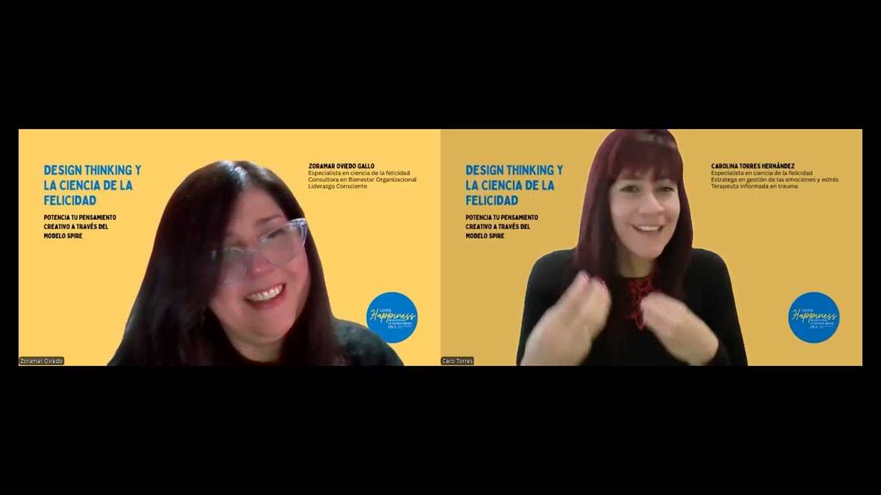 Hablemos de Design Thinking y la Ciencia de la Felicidad