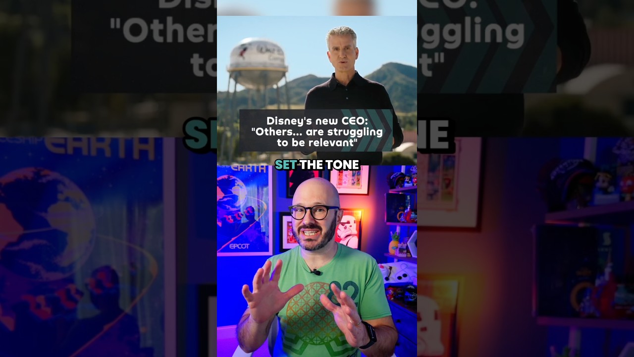 Смелый дебют нового генерального директора Disney 🍿 #disney