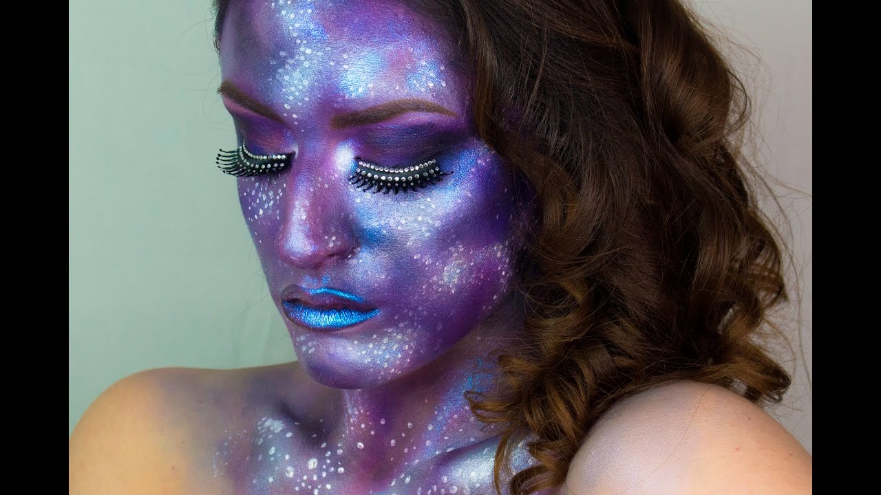 ☆GALAXY☆ Facepaint | Easy Make Up Tutorial