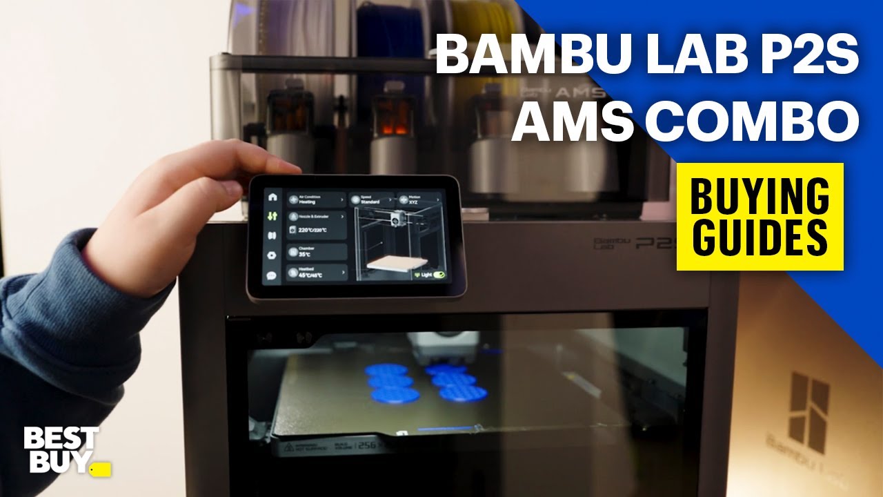 Bambu Lab P2S Combo 3D Printer – Buying Guides from Best Buy