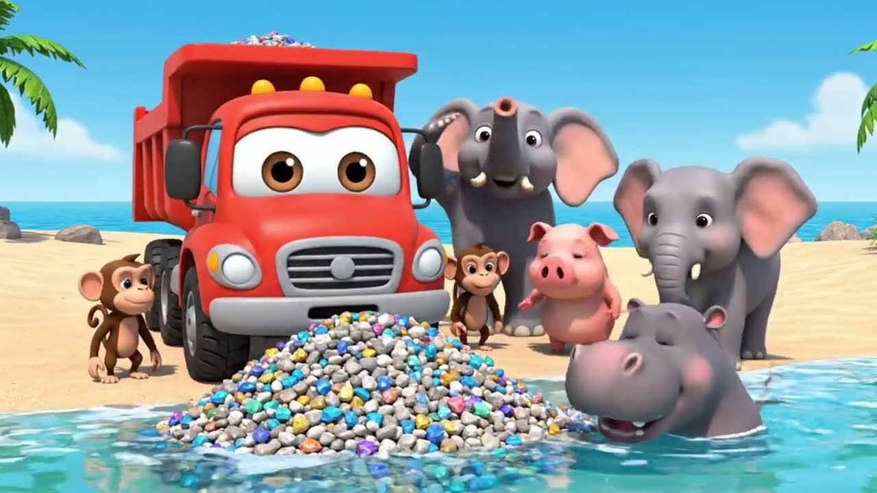 Wheels on the Bus Kids Nursery Rhymes Kids Songs #947