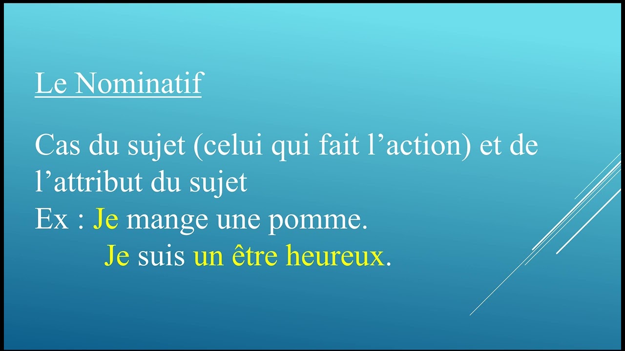 INTRODUCTION AU NA'VI | LECON 2 LE NOM ET LES CAS | COURS EN FRANCAIS