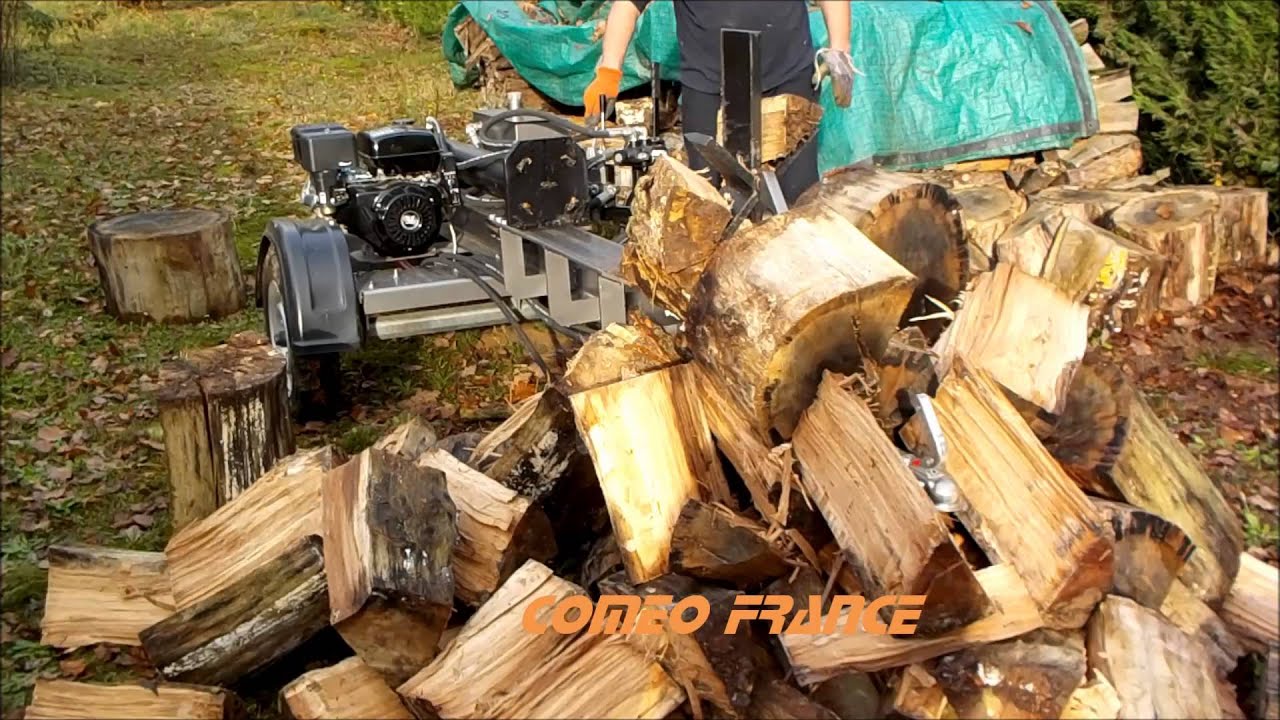 Fendeuse à bois pompe 80 litres moteur 13CV