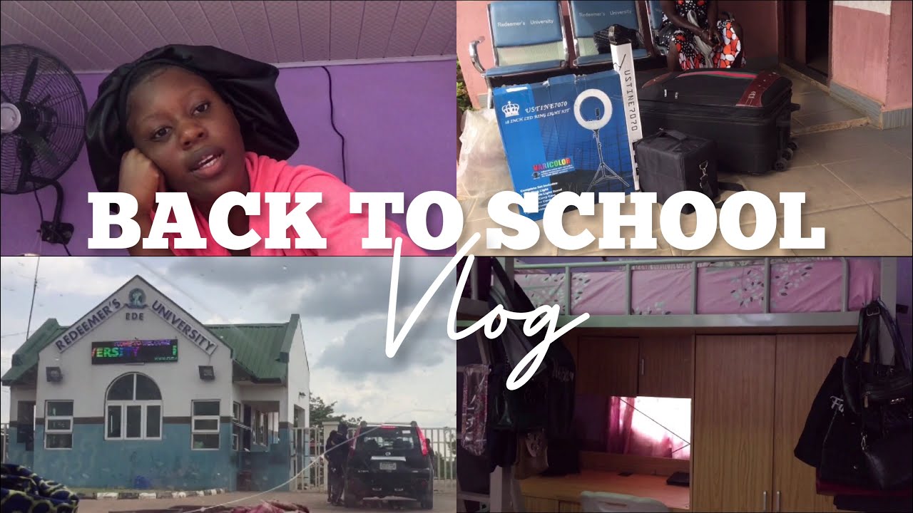 UNI LIFE VLOG #2 || Back to School + Organize with me + Room Tour || REDEEMERS UNIVERSITY