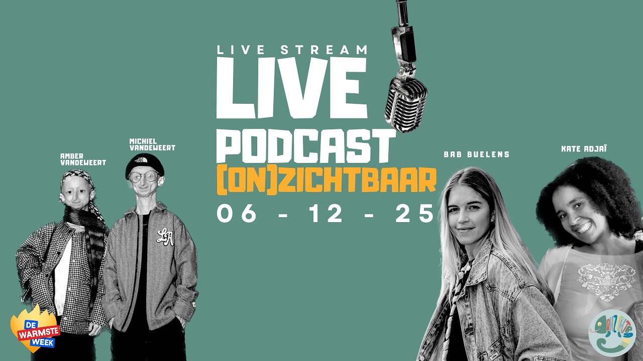 LIVE podcast (on)zichtbaar