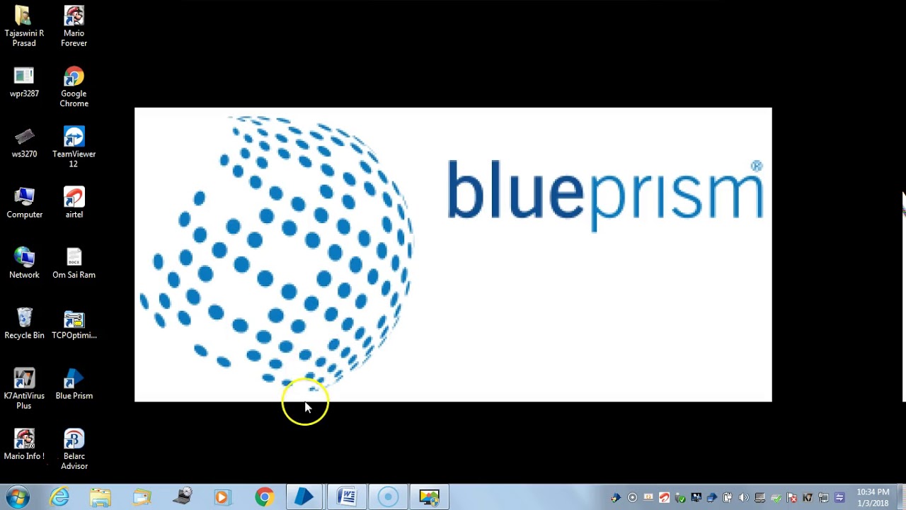 Automating Mainframe in Blueprism