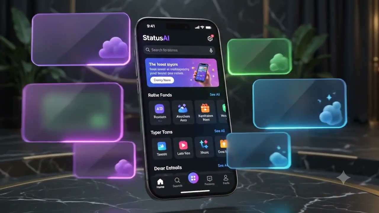 AI Captions, Hooks, Bios & Hashtags in One App | StatusAI