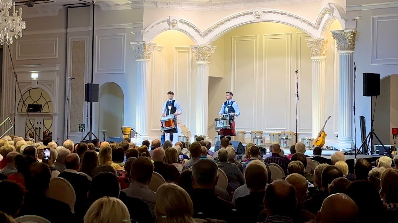 Gareth McLees & Kerr McQuillan - Frank Andrews Tribute Concert - Drum Salute
