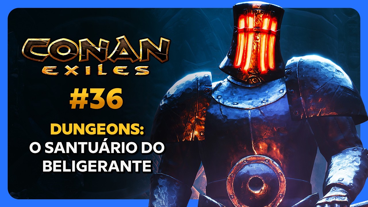 Conan Exiles - SANTUÁRIO DO BELIGERANTE (Todos os Chefes e Armas Lendárias) | Guia do Iniciante #36