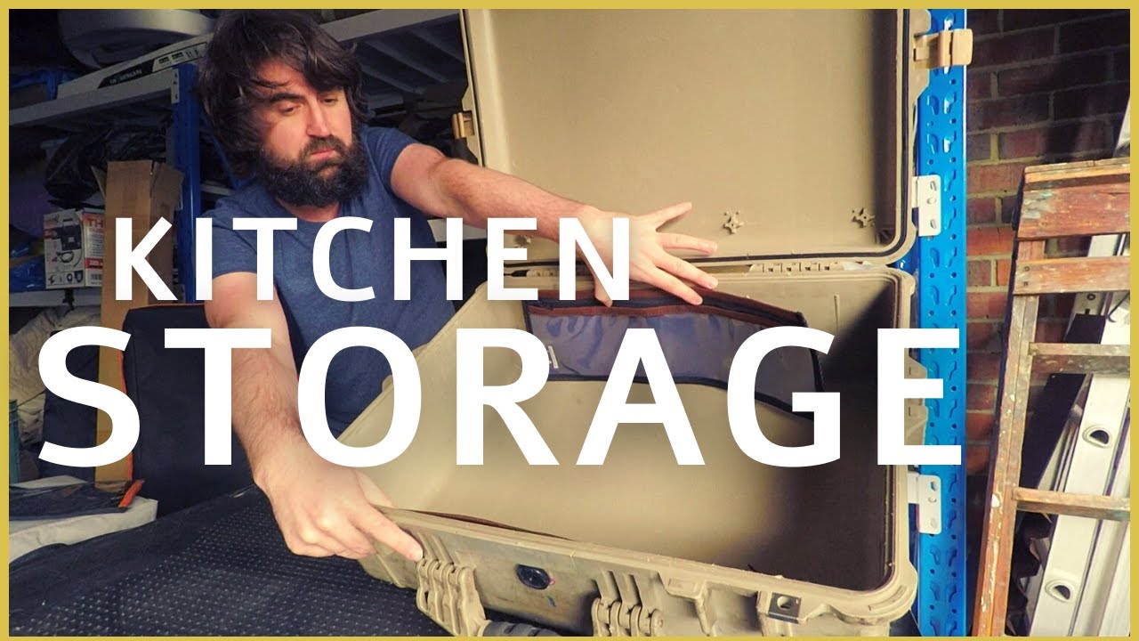 Simple Kitchen Storage (MAKING IT MY OWN)- Charcoal Travel Kitchen Project (CTK #44)