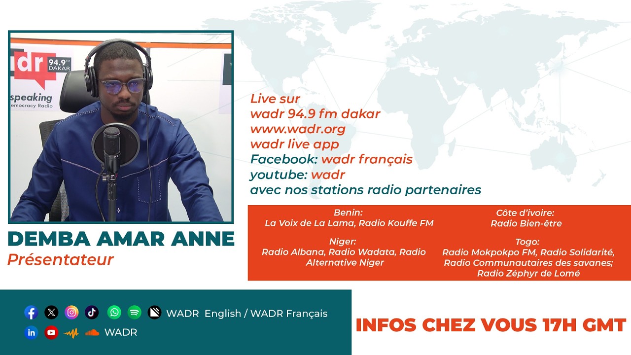 🔴🎥WADR INFO CHEZ VOUS TROSIEME EDITION 24/02/2026