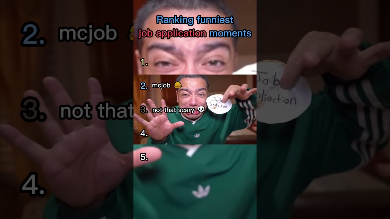 Ranking funniest Job Application moments #funny #shorts #job #jobapplication #skit #tiktok #humor