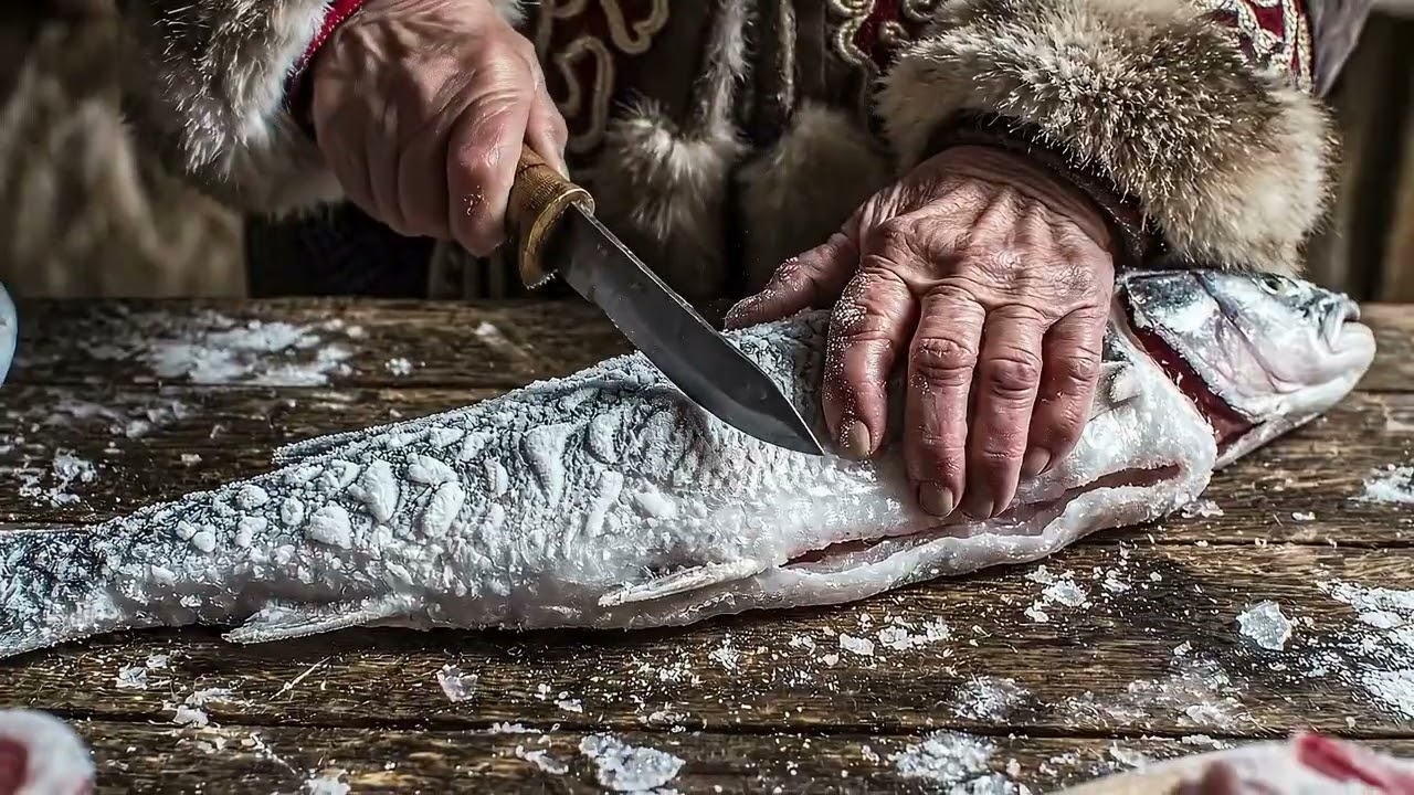 93 Year Old Woman Living Alone at −68°C  Yakutia Extreme Cold Survival
