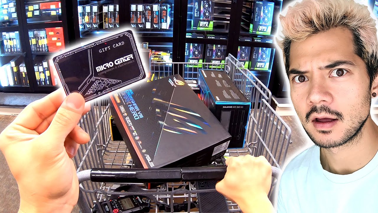 *БЕЗЛИМИТНАЯ ПОДАРОЧНАЯ КАРТА* Шопинг в Micro Center (от первого лица). Лучший день в моей жизни.