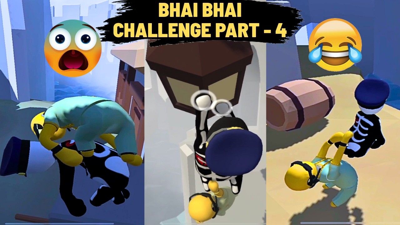 Bhai Bhai Part 4 In Human Fall Flat |Mission Impossible|