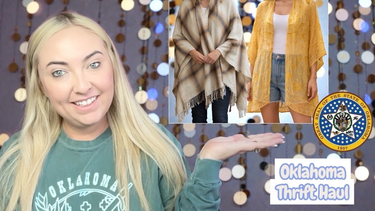 Oklahoma Thrifting?! Who is She?! #fulltimereseller #thrifthaul #oklahoma #travel