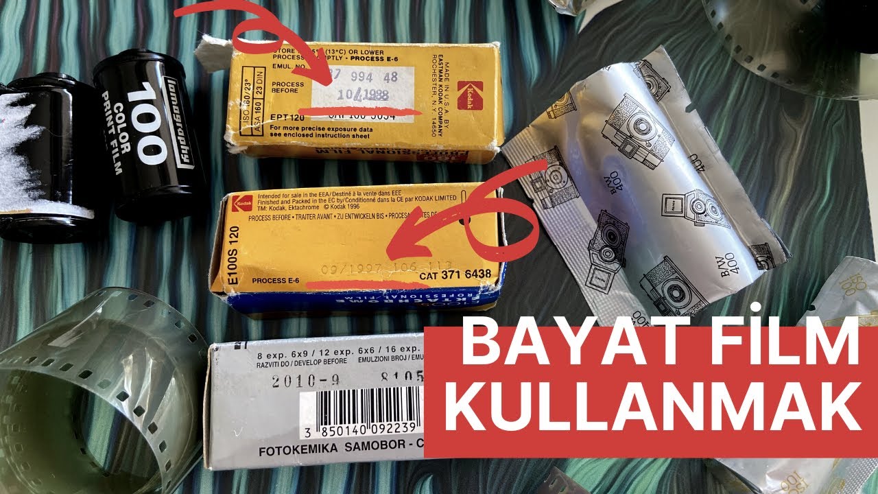 Bayat Film Nedir? // Son Kullanma Tarihi Geçen Filmler için Tüyolar // Analog Fotoğrafçılık Dersleri