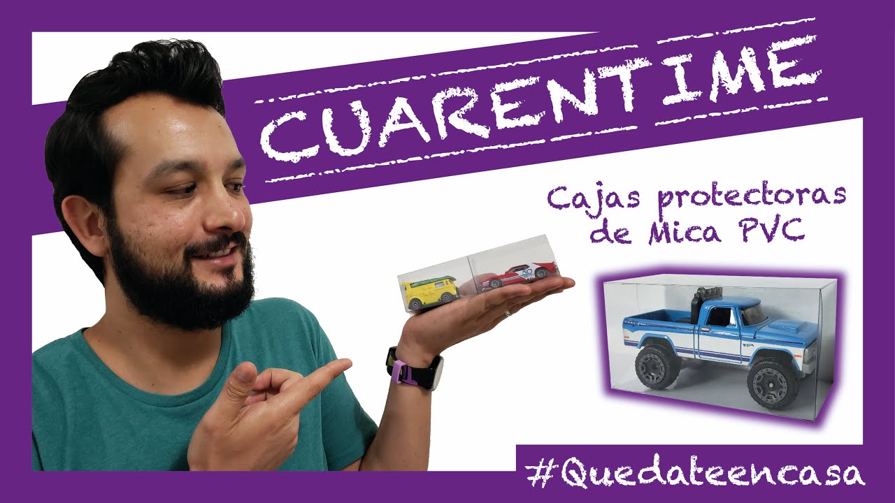 Como hacer 🔥Cajas de Mica PVC 🔥para mantener protegidas tus piezas LOOSE 🚗