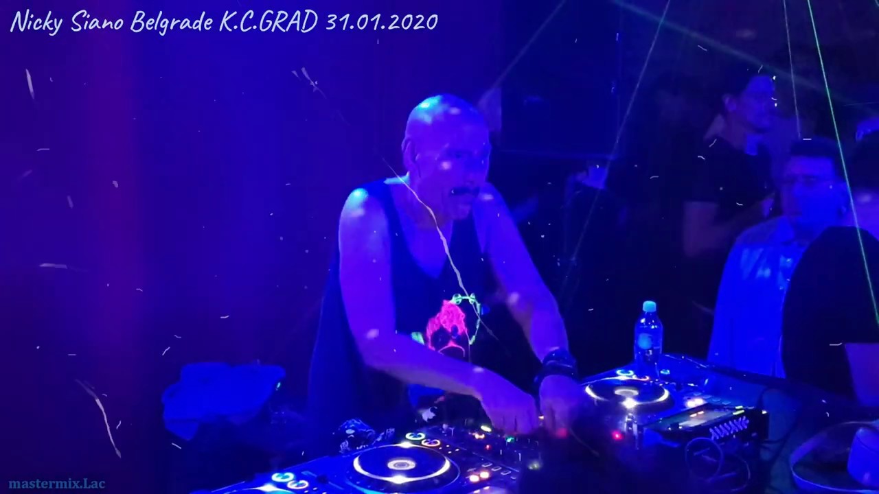 Nicky Siano live in club K.C.GRAD - Belgrade 31.01.2020 part 1