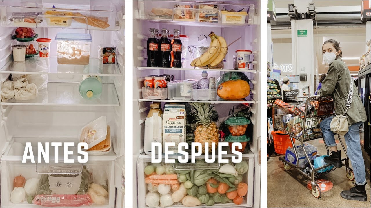 organización EXTREMA en mi refrigerador *inspirado en pinterest jeje* + tag del súper