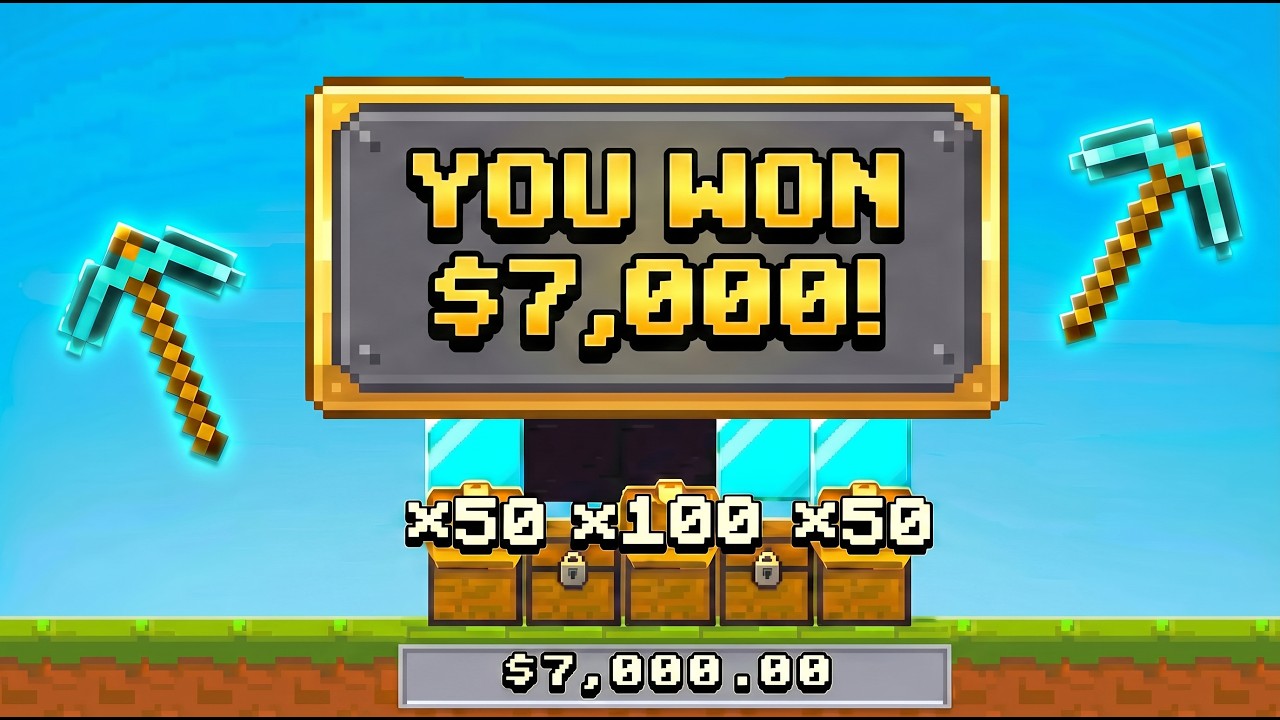 THIS MINECRAFT SLOT IS INSANE.. IT PAID SO MUCH!