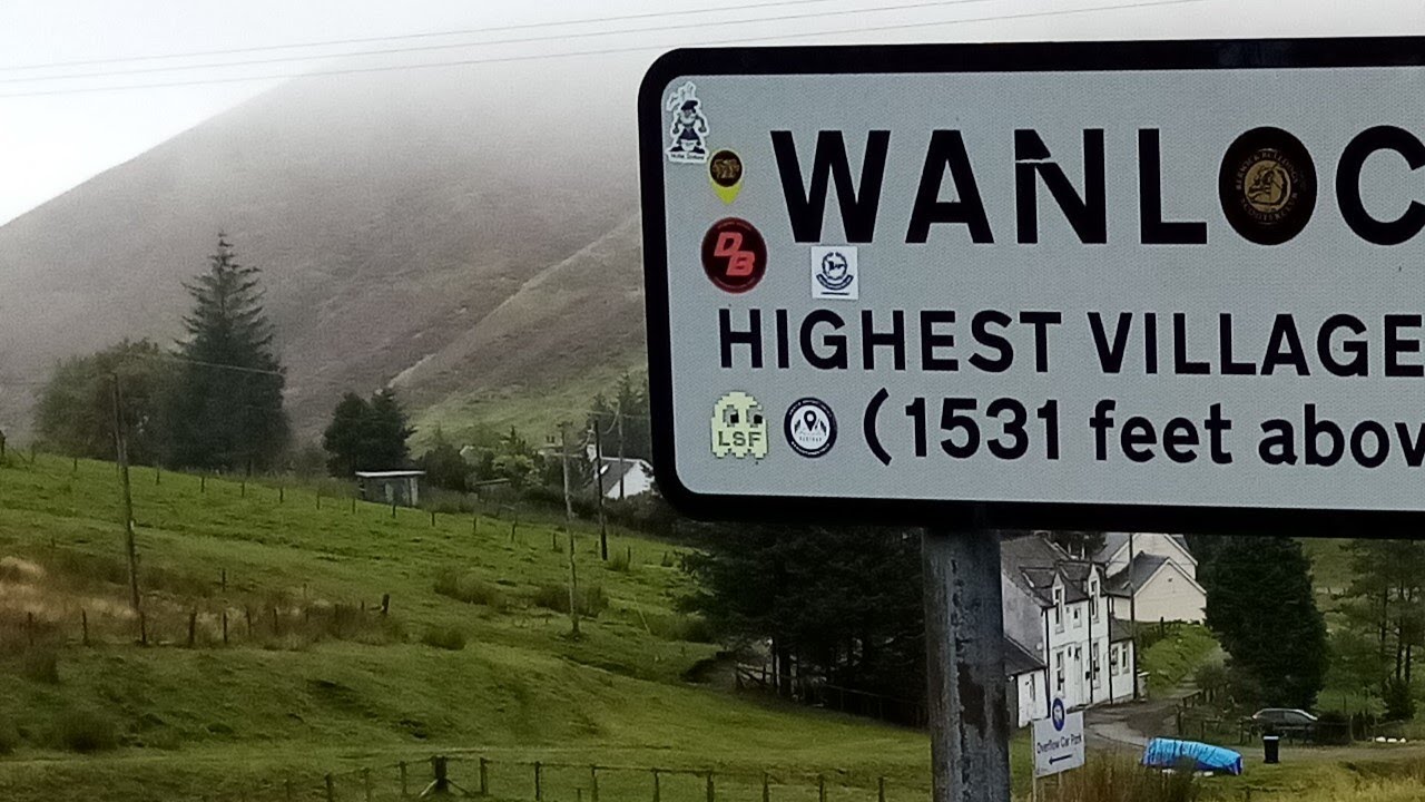 Gold prospecting Wanlockhead Scotland