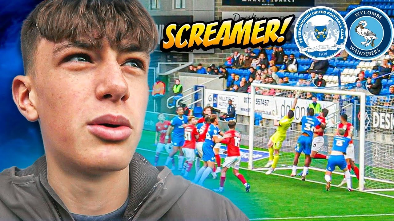 When PETERBOROUGH SCORED from a CORNER vs WYCOMBE