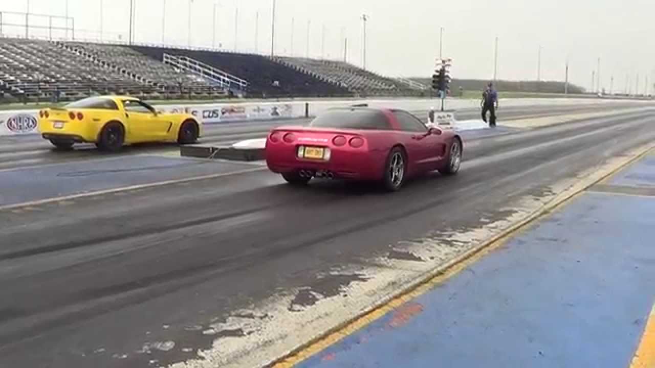 IDrag Race - Testing C6 Z06 against twin turbo C5