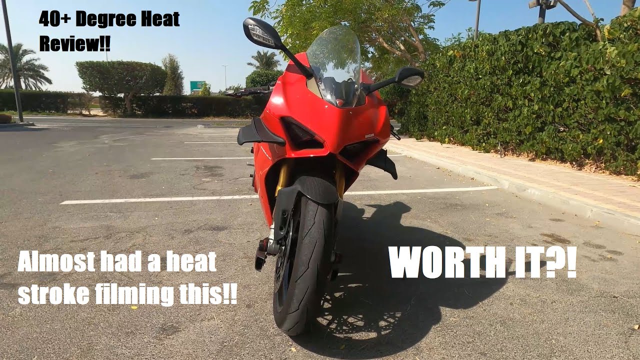 First Ride - Ducati V4S 2021 in the HEAT!