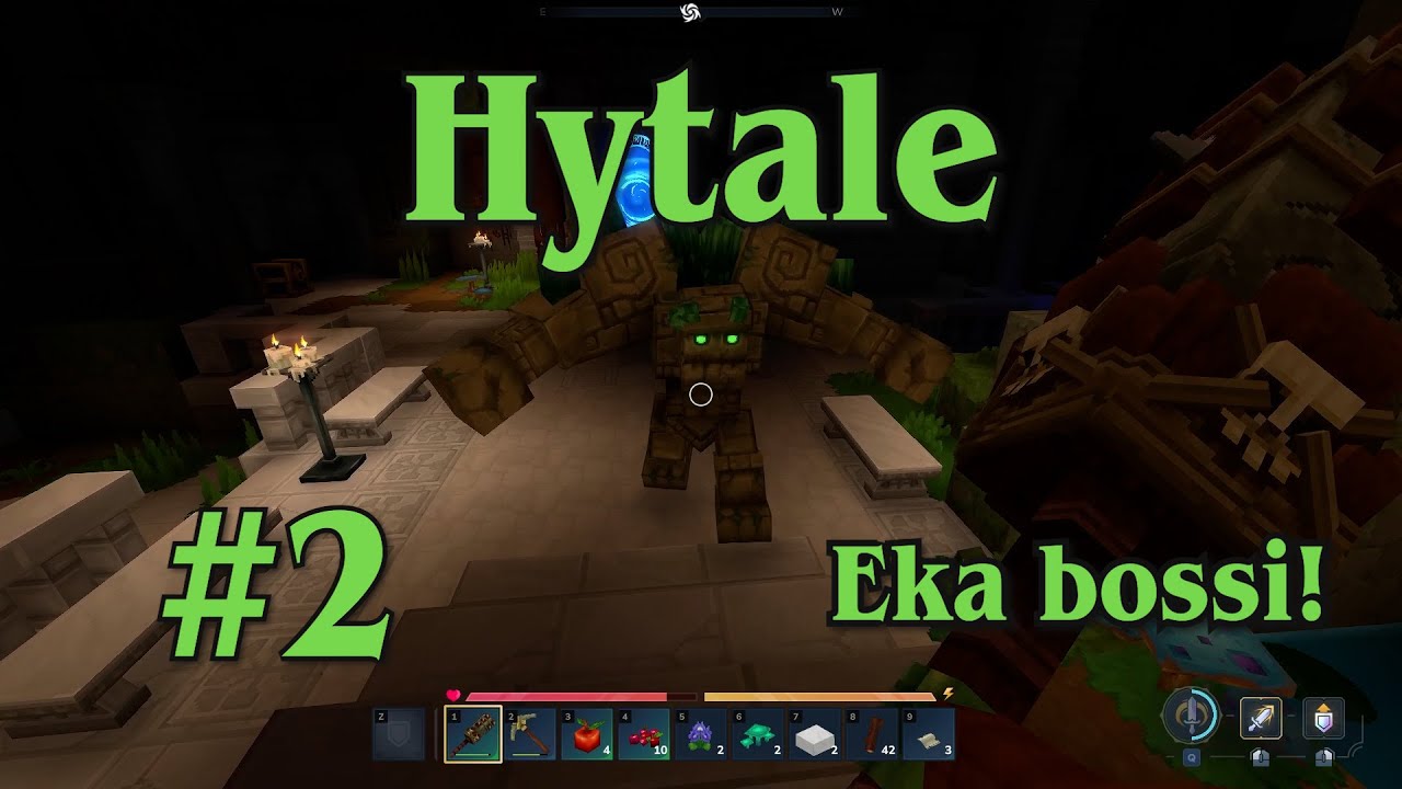 Hytale - Osa 2 - Seikkailu jatkuu ja tarina kehittyy!