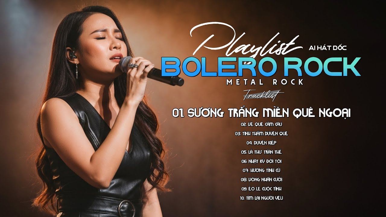 Top 10 Nhạc Bolero Rock AI Cover Hay Nhất | LK Nhạc Bolero Metal Rock NGHE LÀ GHIỀN #metalrock