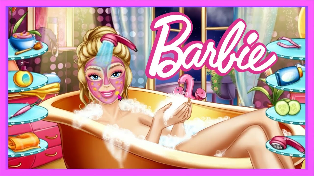 Barbies Beauty Bath | Lets Play