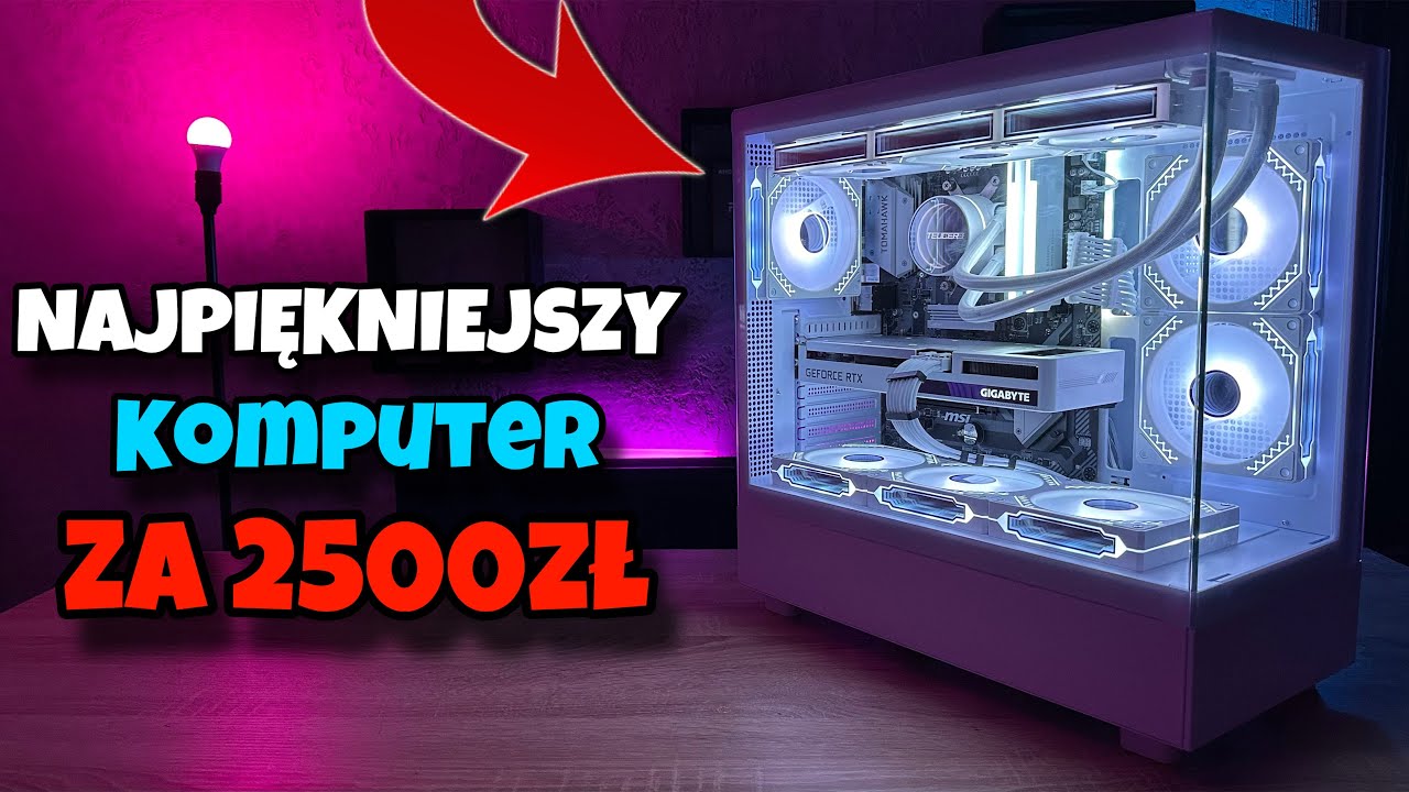 NAJPIĘKNIEJSZY KOMPUTER ZA 2500ZŁ! 😍