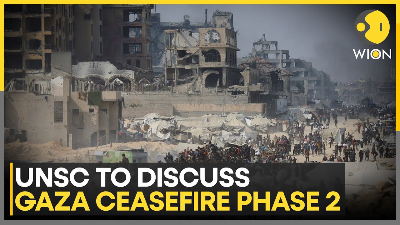 Gaza Ceasefire: UNSC to Hold Consultations on Second Phase of Gaza Truce | WION
