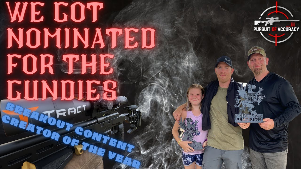 WE GOT NOMINATED FOR THE GUNDIES!!!