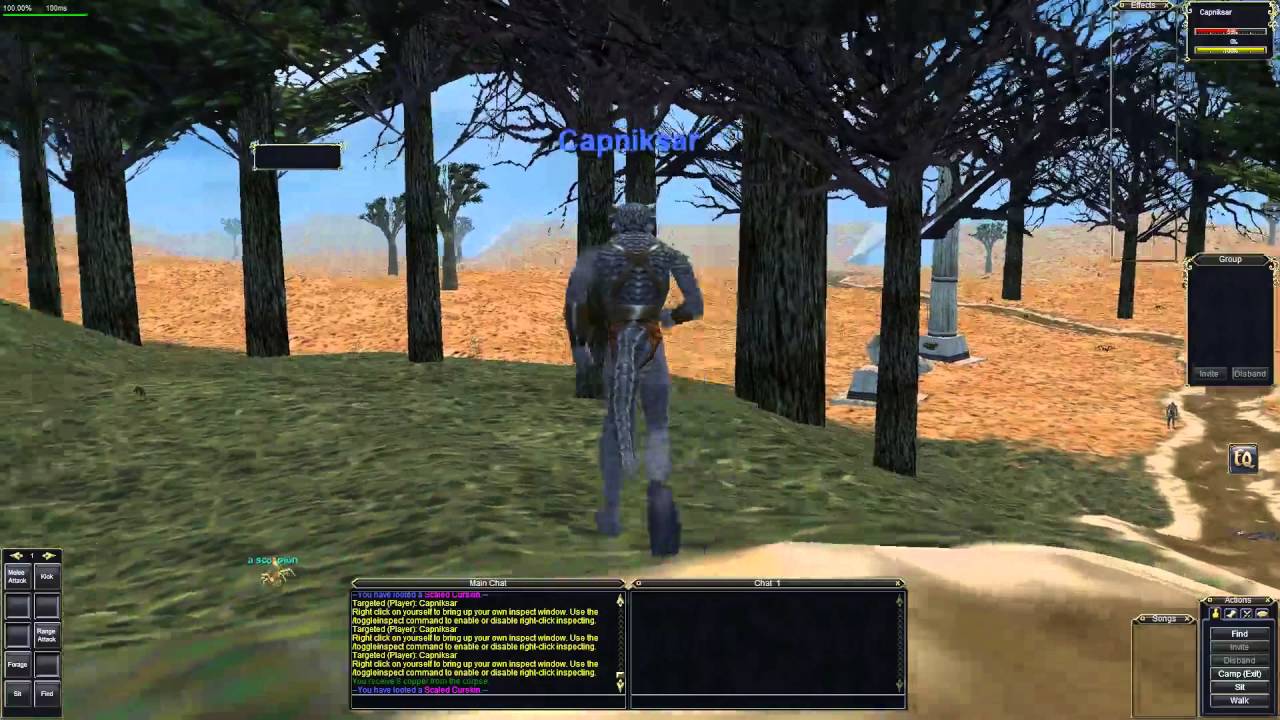 Everquest - Iksar Monk Level 1 through 5 Playthrough with Live Commentary