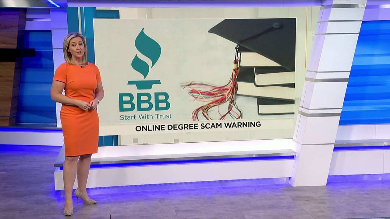 BBB warns of online degree scams