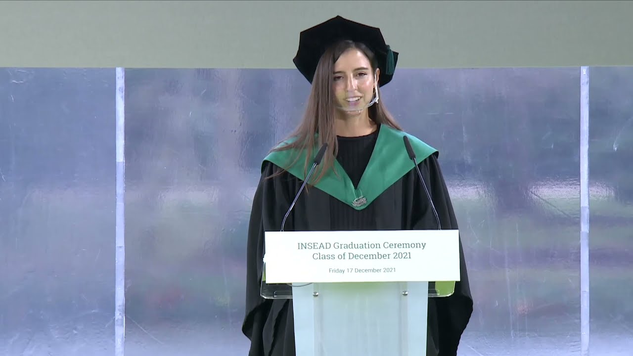 Penelope Llinas Munera, Valedictorian Address - MBA'21D Graduation Ceremony