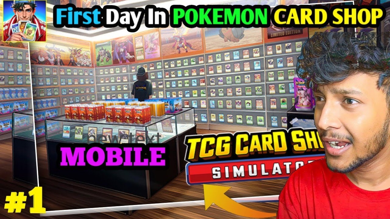 I Opened a POKEMON CARD SHOP!😍