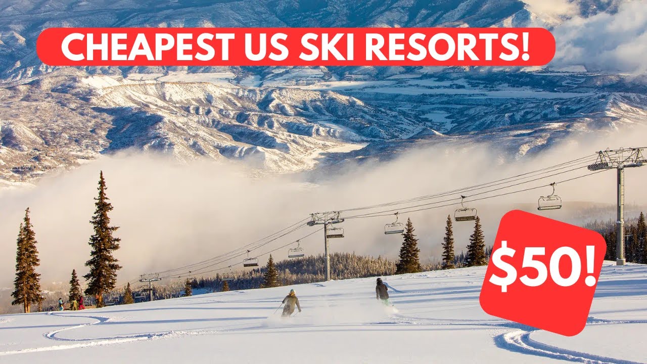 Top Cheapest Ski Resorts in the US (America)