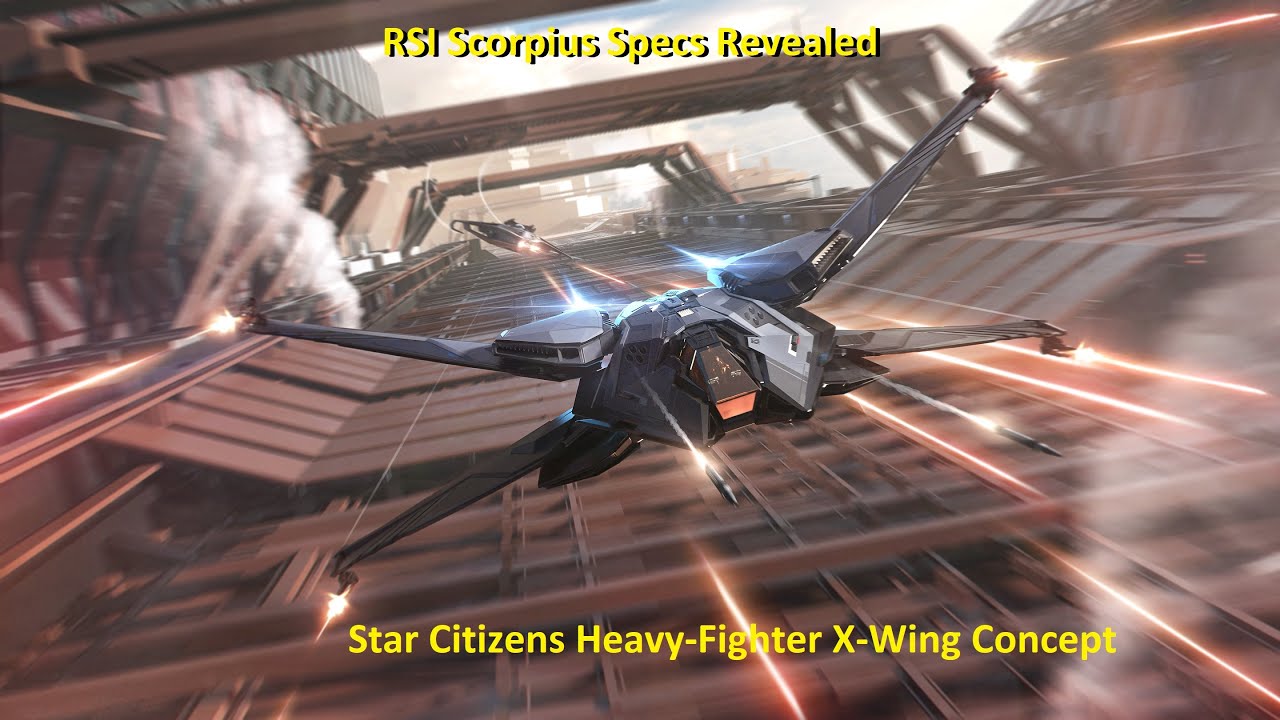 RSI Scorpius Specs and Price Revealed! - Star Citizen Concept Ships