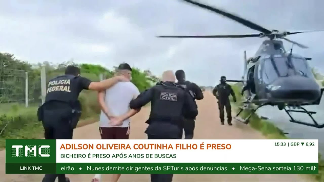 PF PRENDE ADILSINHO, CHEFE DA MÁFIA DO CIGARRO E BICHEIRO DO RIO