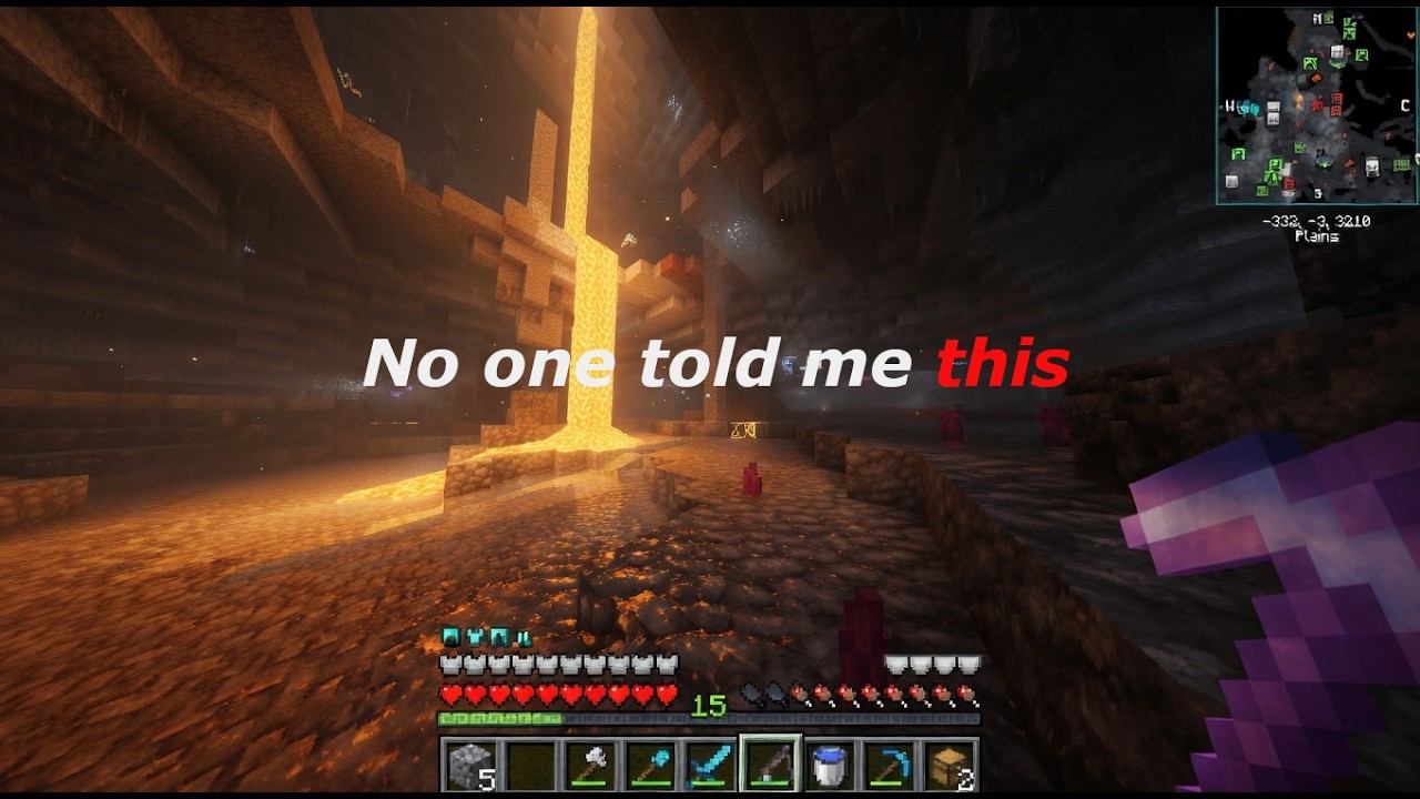 No one told me this