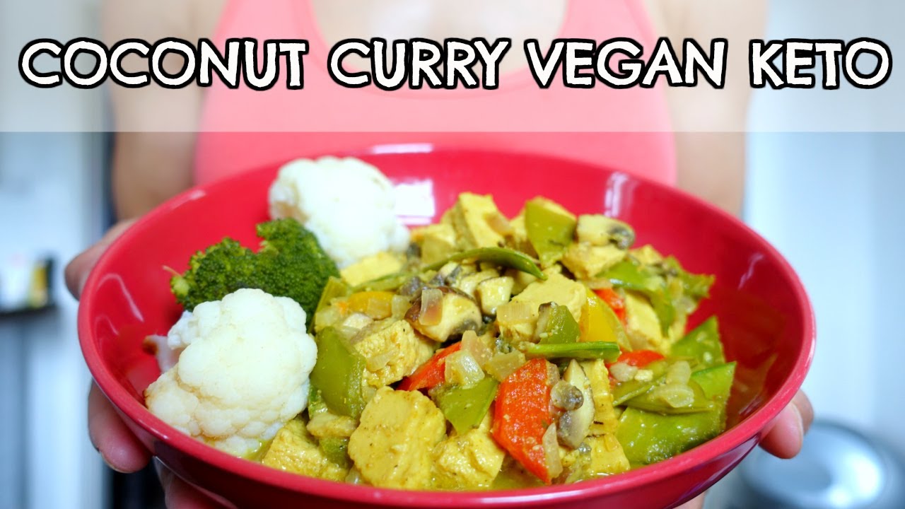 VEGAN KETO COCONUT CURRY RECIPE EASY