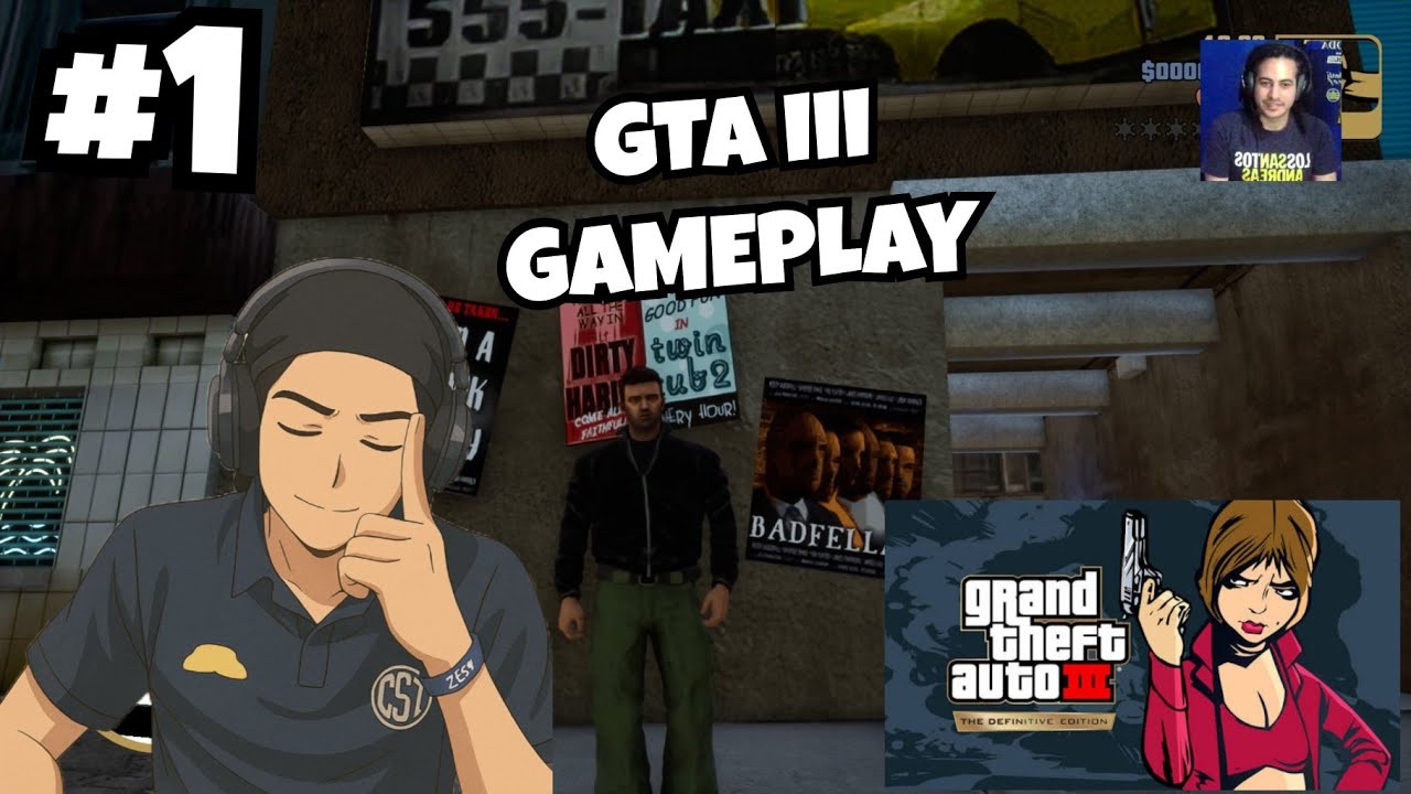 Nos fugamos GTA en Liberty City | Gameplay GTA III