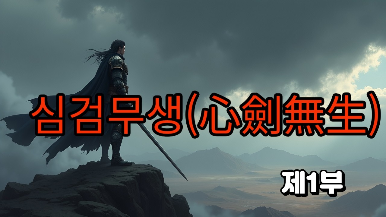 심검무생(心劍無生) 1부 봉인(封印)의 안개 (무협소설, 오디오북)