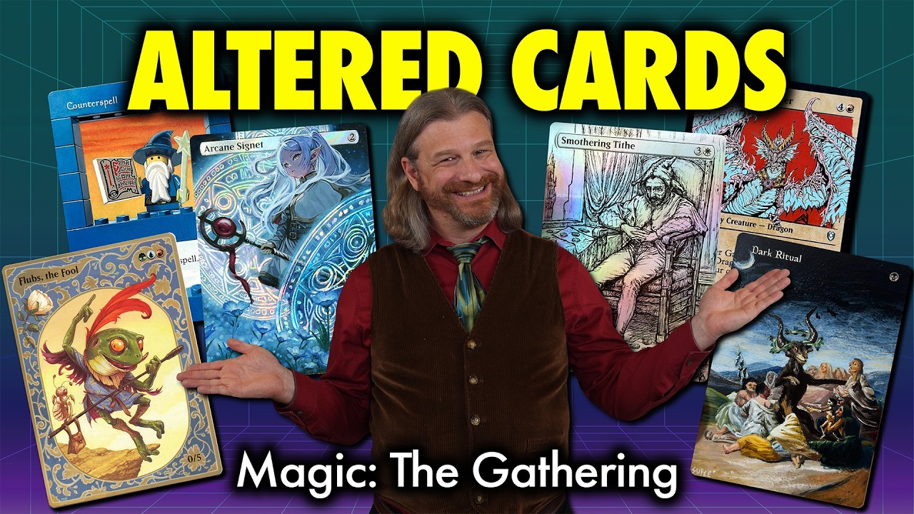 The World Of Magic: The Gathering Card Alters