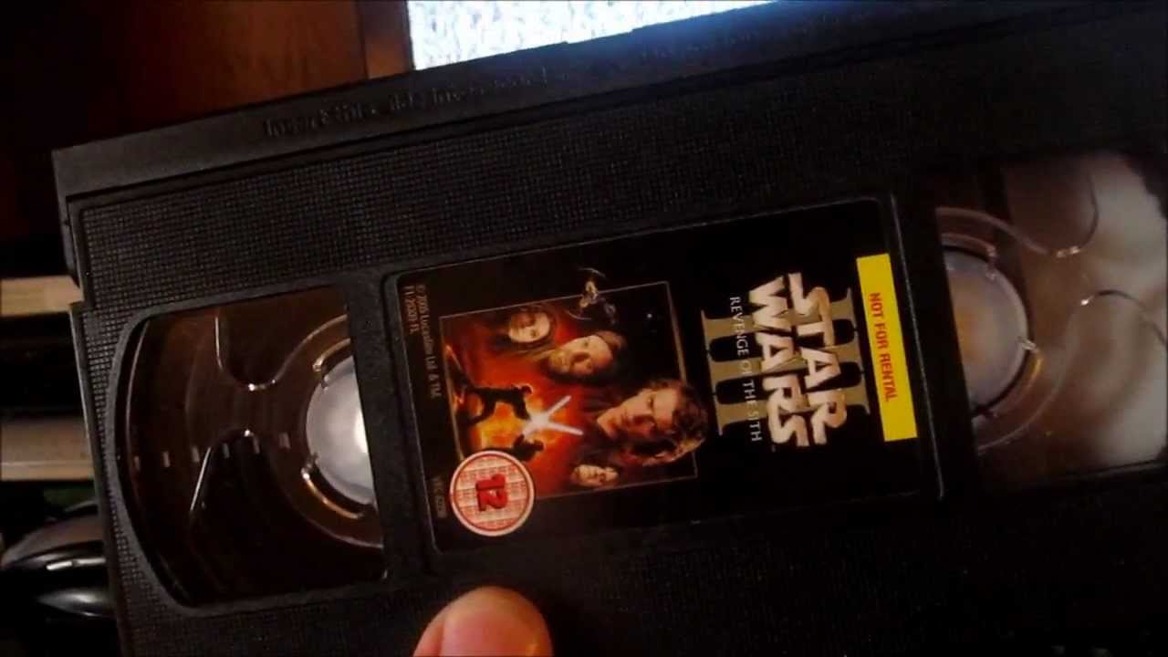 Star Wars Episode 3 Revenge of the Sith on Vhs